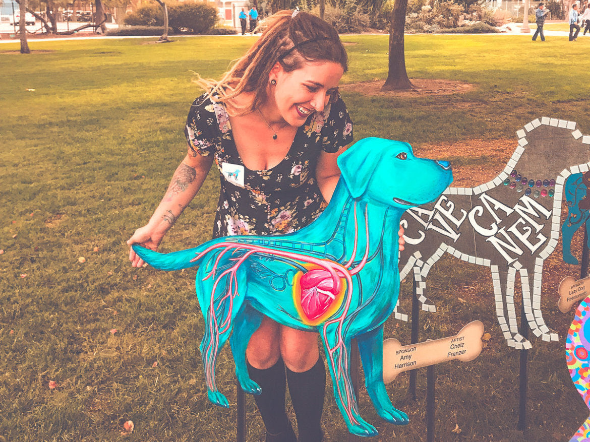 Art Bark in the Park: Community Project for Riverside Art Museum