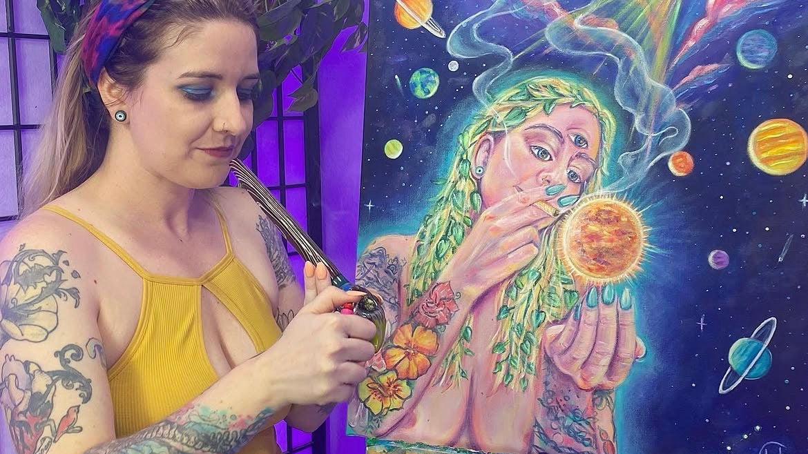 High Art Contest 2021: Ganga Goddess Painting