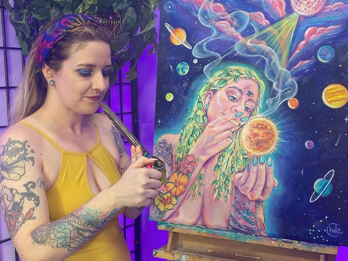 High Art Contest 2021: Ganga Goddess Painting