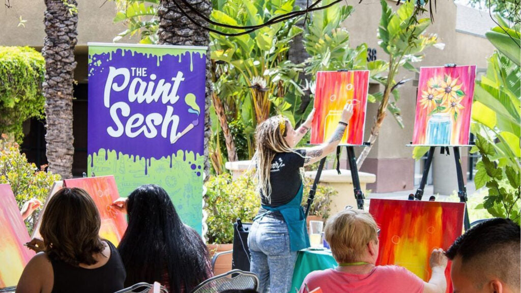 How I Started My Own Business: The Paint Sesh
