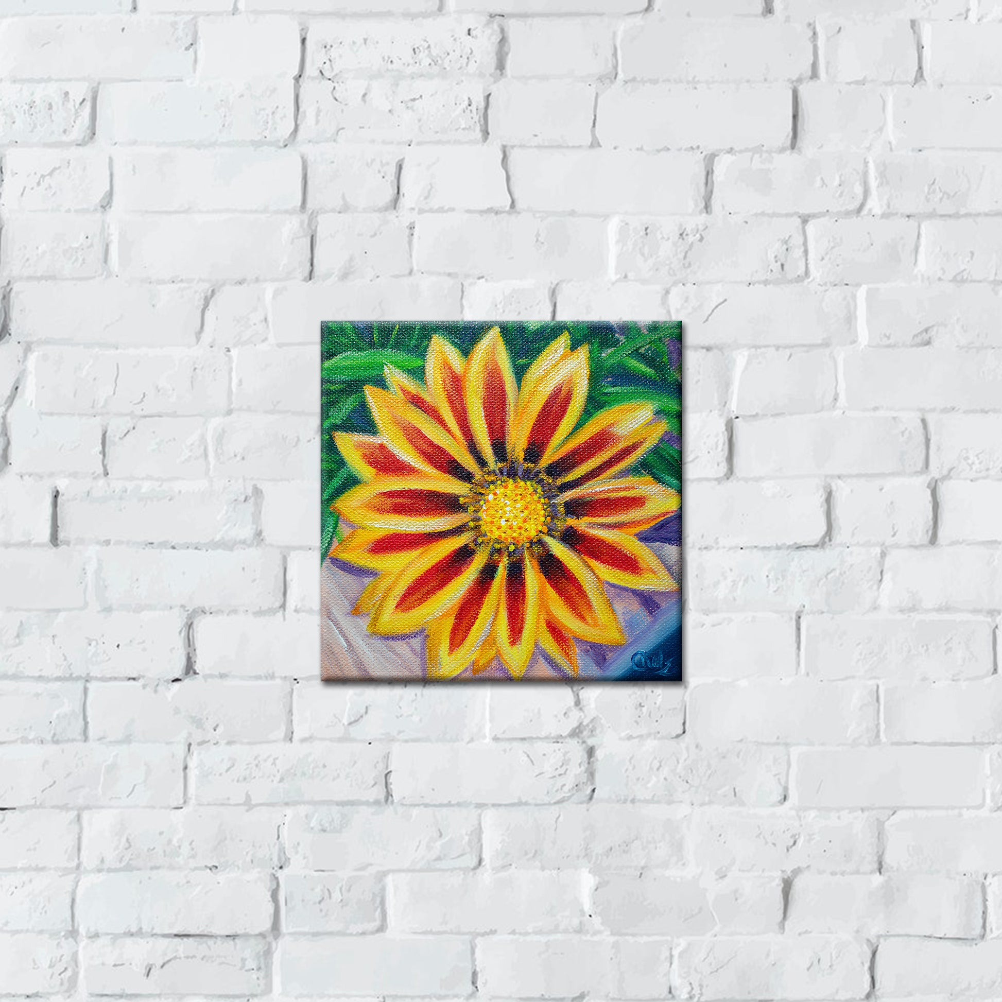 Gazania Rigens Original Painting