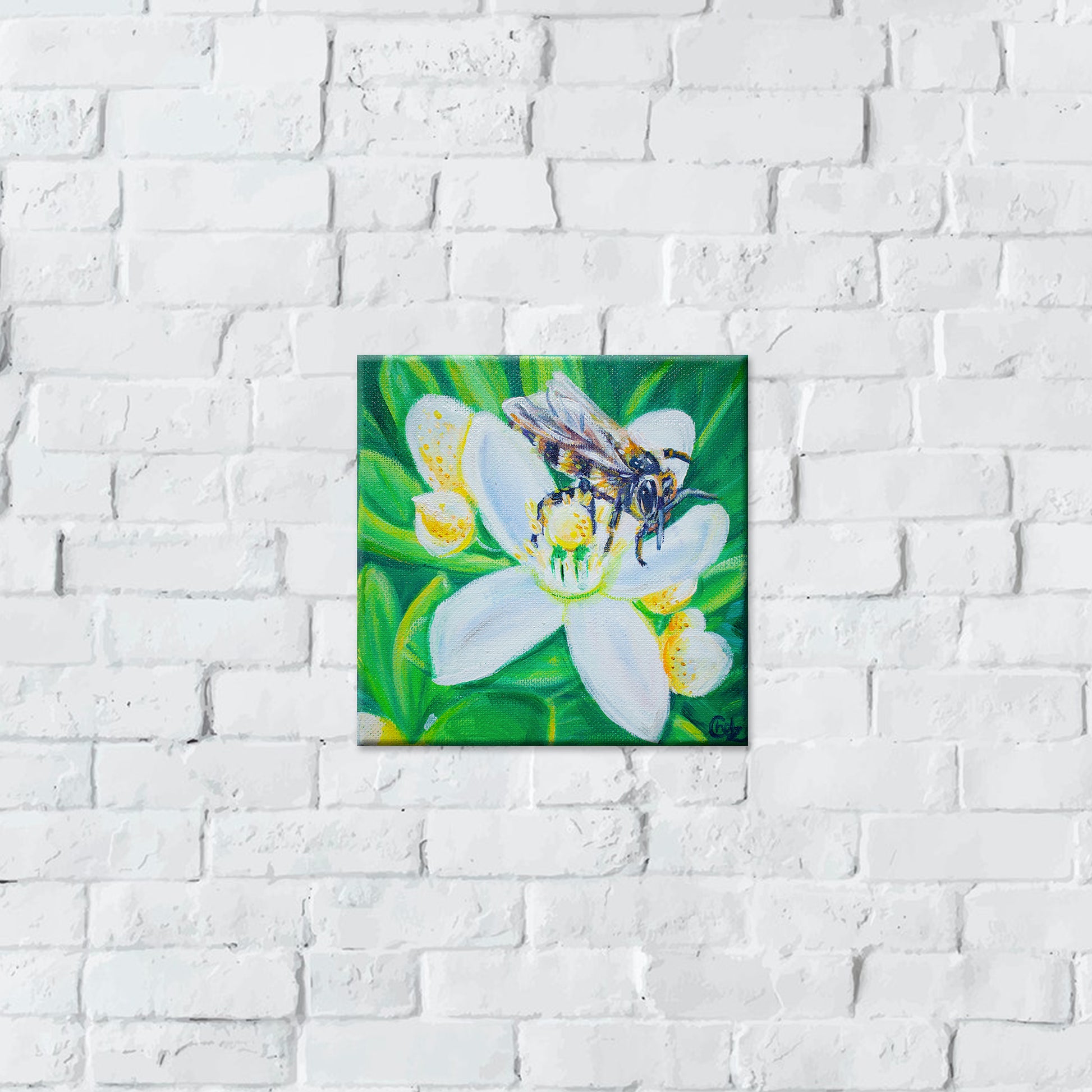 Orange Blossoms Original Painting
