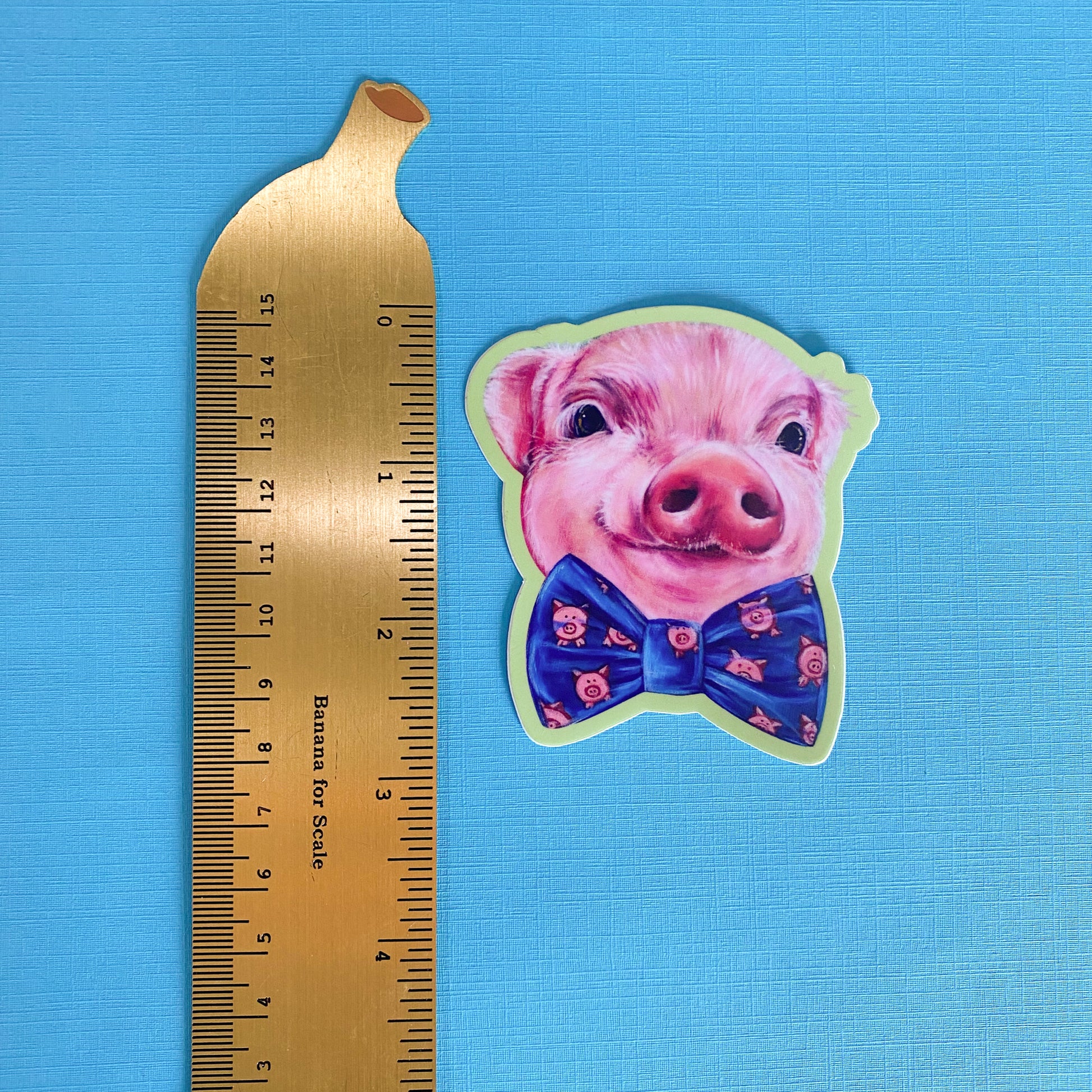 Hamilton the Pig Vinyl Sticker