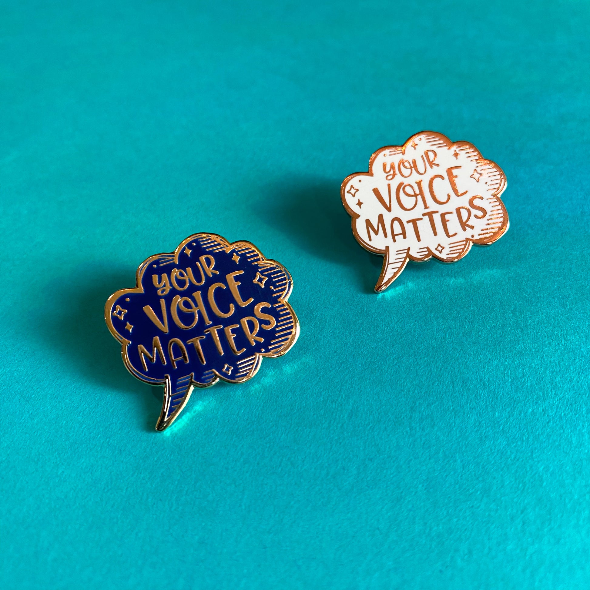 Your Voice Matters Enamel Pin