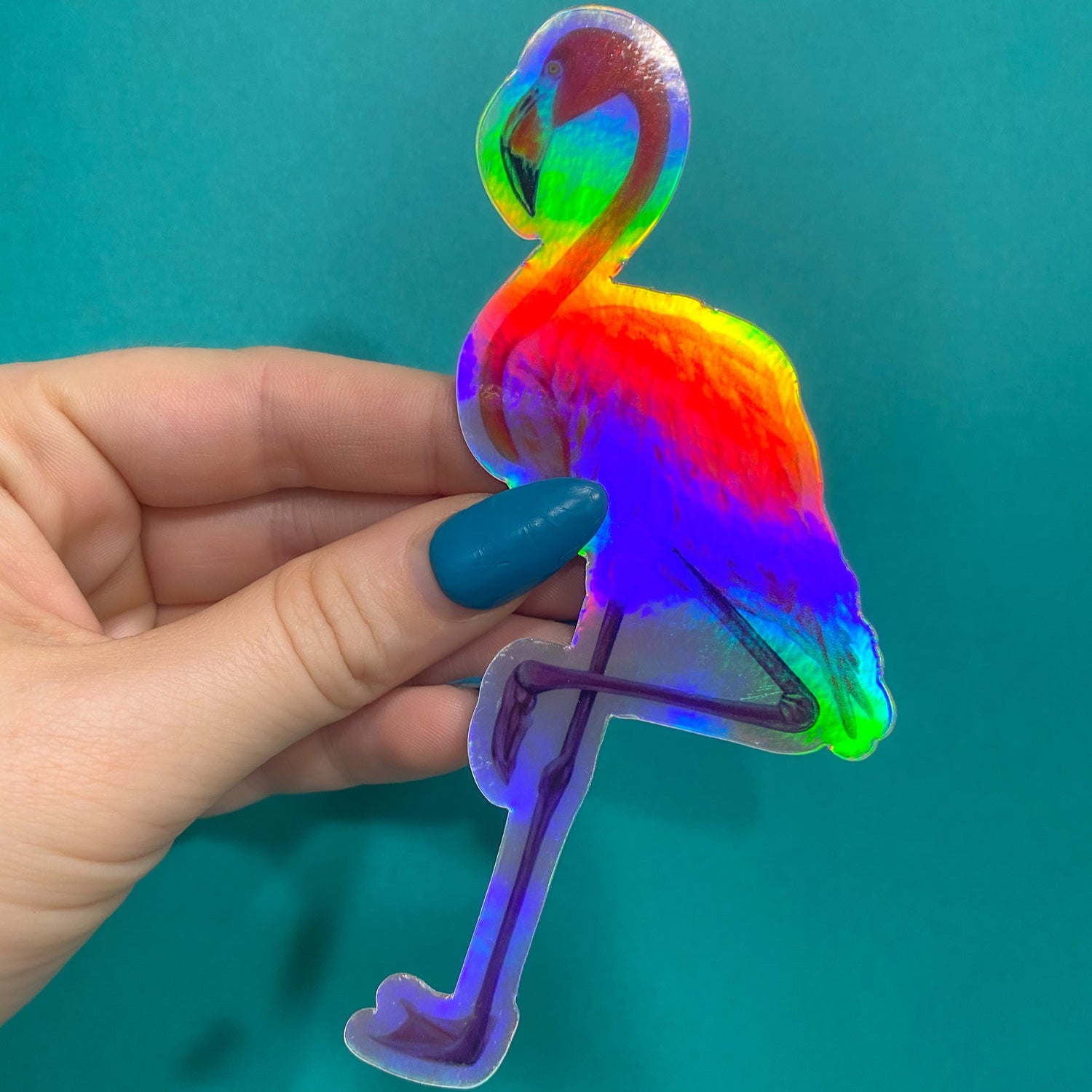 Flamingo Vinyl Sticker