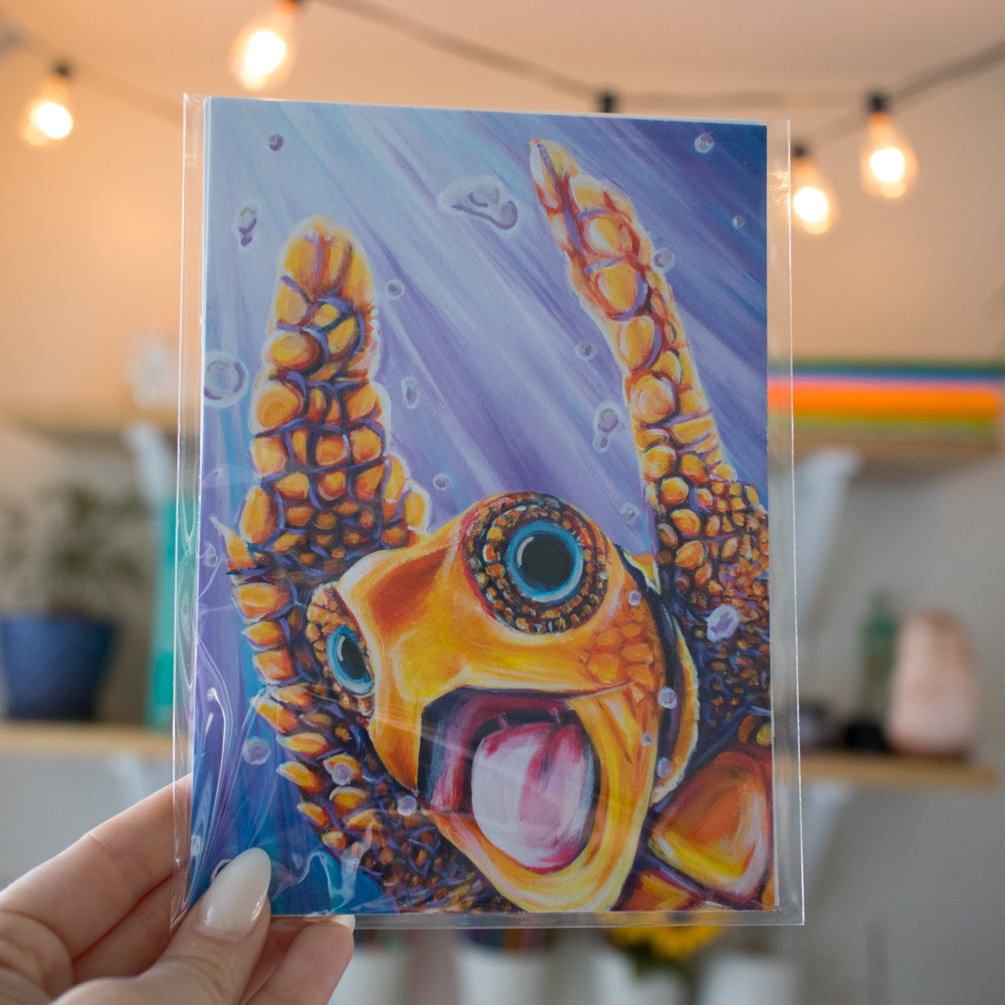 Turtley Awesome Art Print