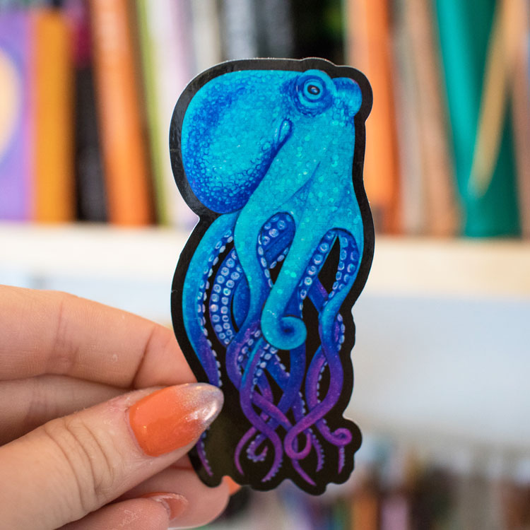 Octogalaxy Vinyl Sticker