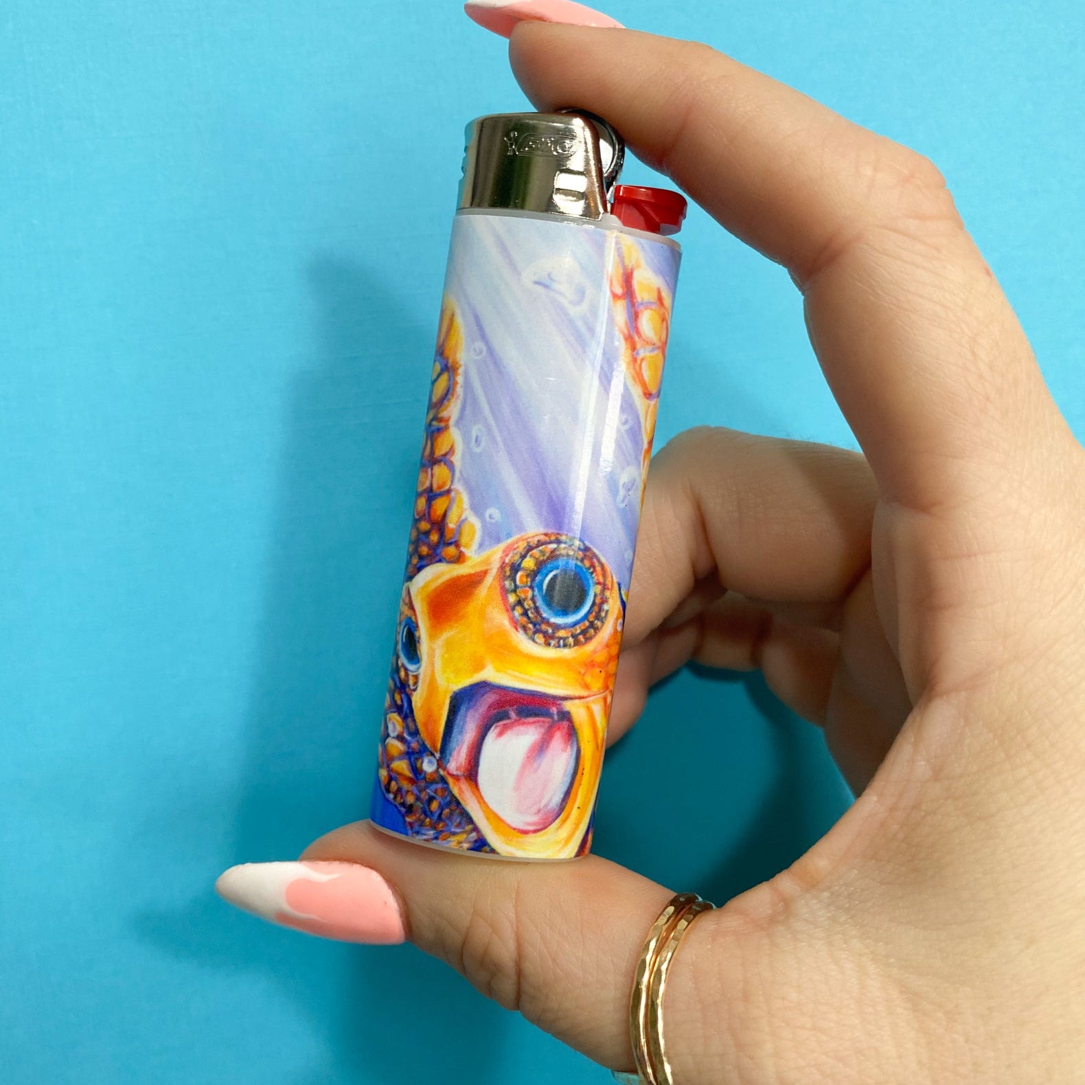 Turtley Awesome Sea Turtle Lighter