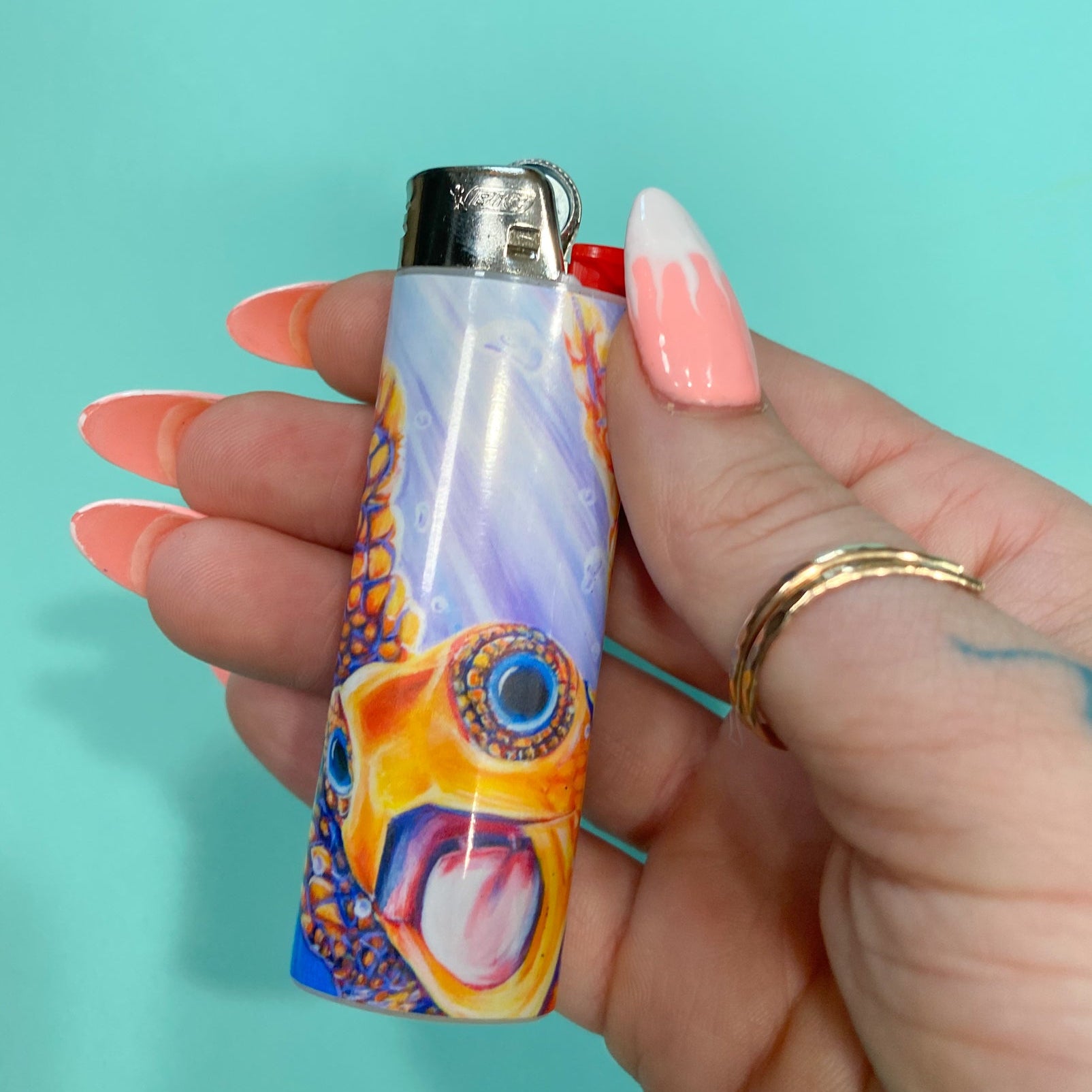 Turtley Awesome Sea Turtle Lighter