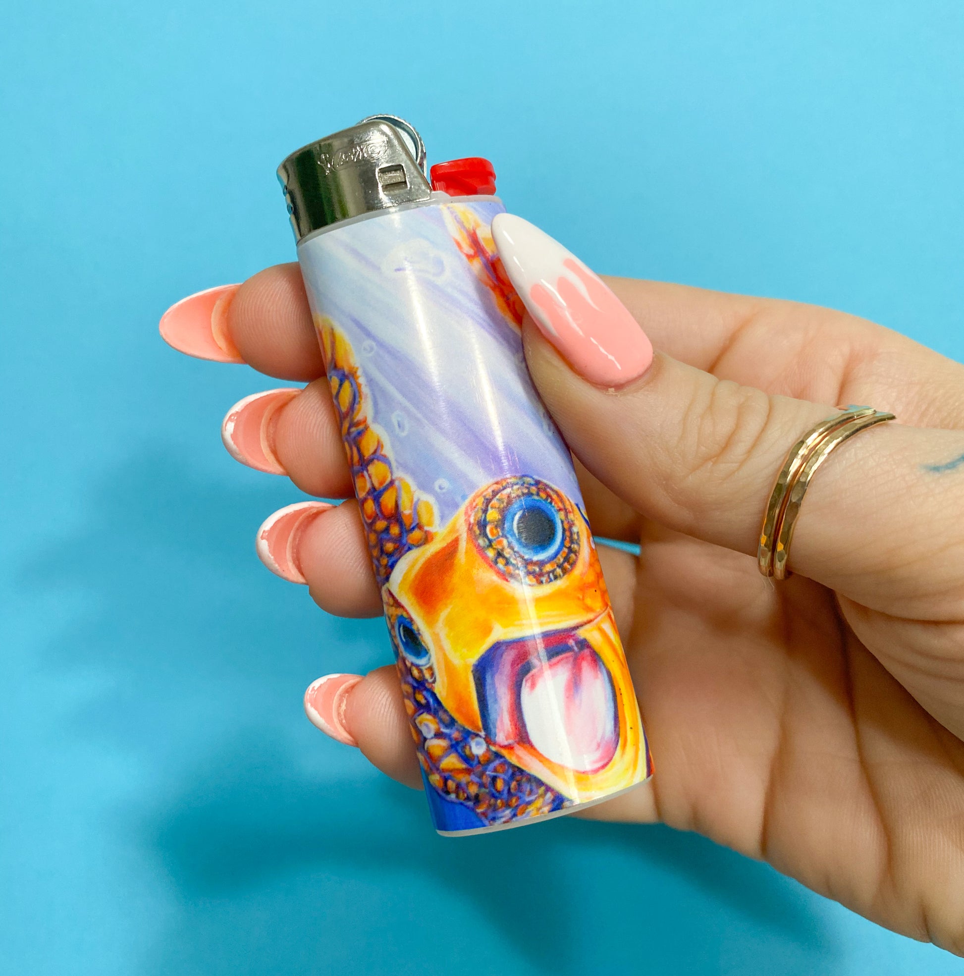 Turtley Awesome Sea Turtle Lighter