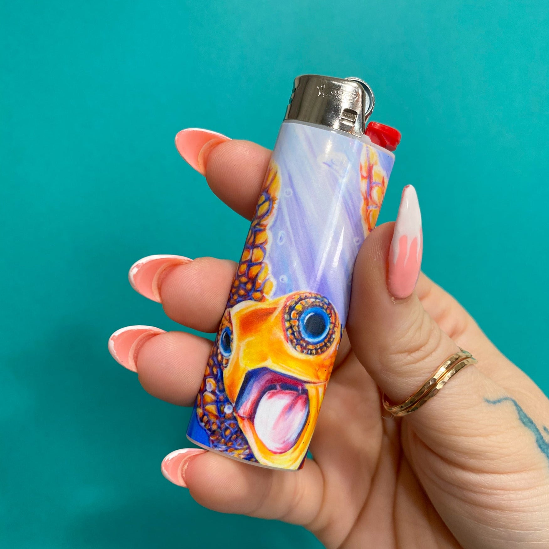 Turtley Awesome Sea Turtle Lighter
