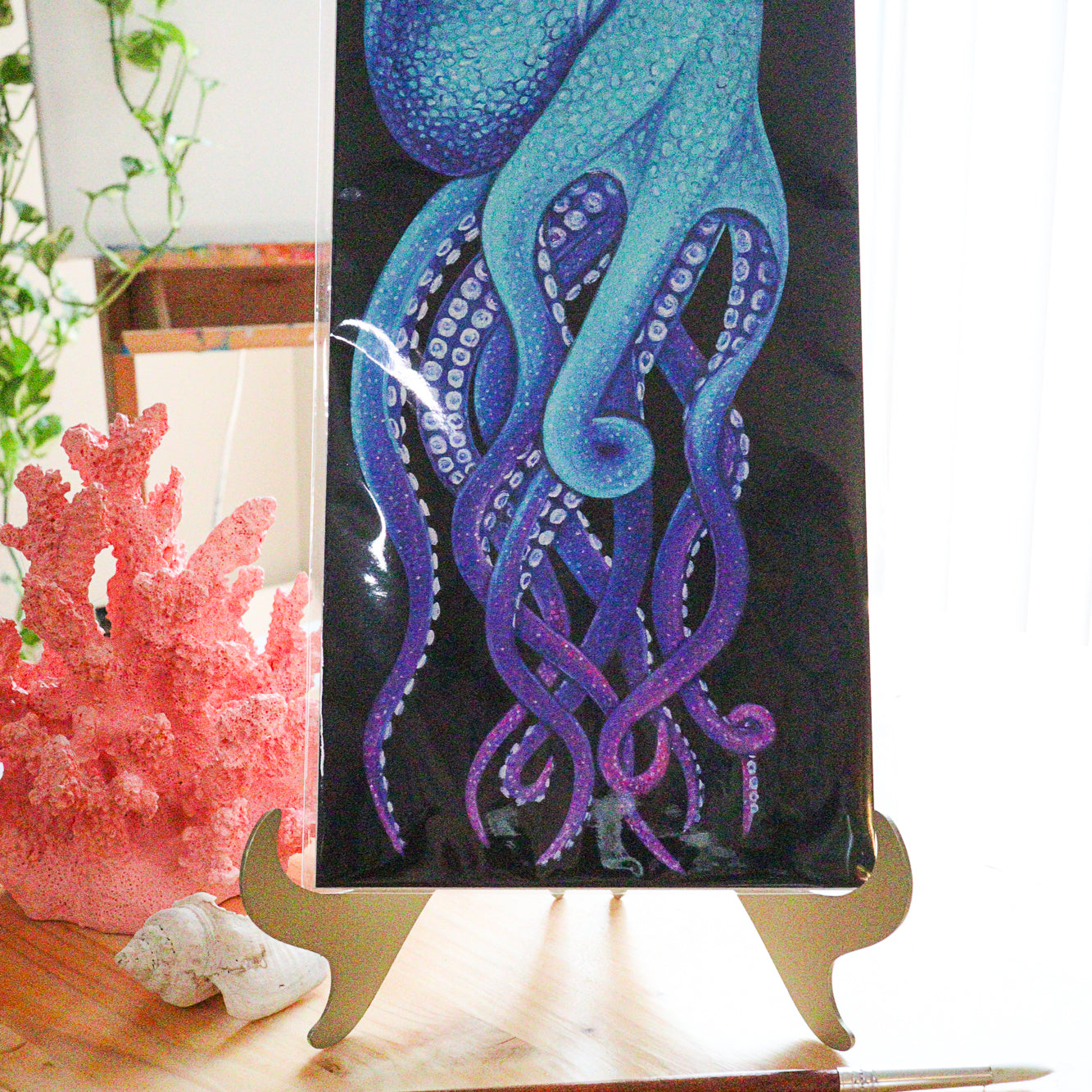 Octogalaxy Art Print