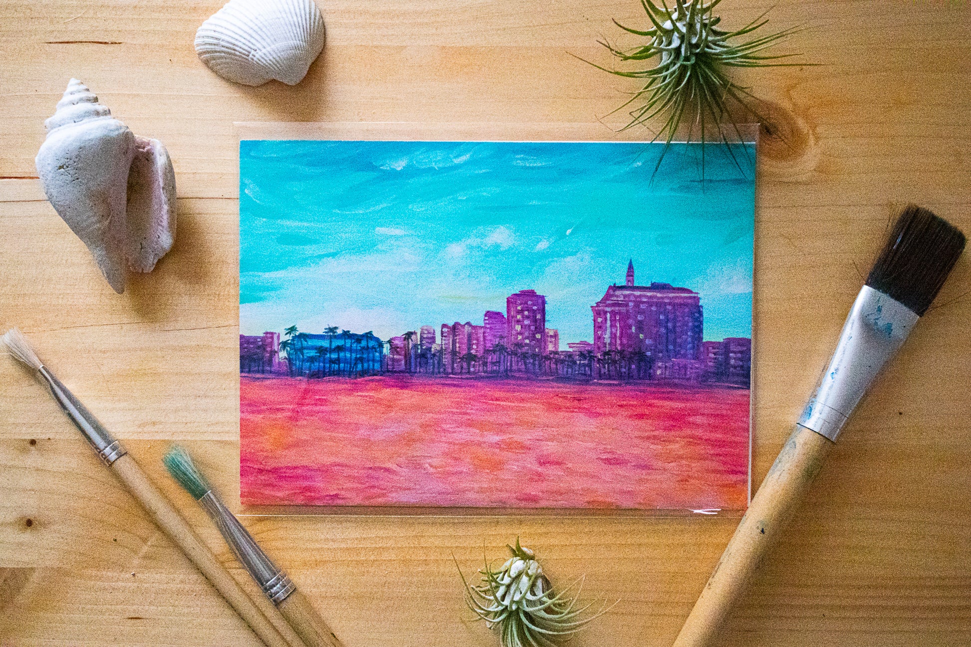 Love Long Beach Art Print