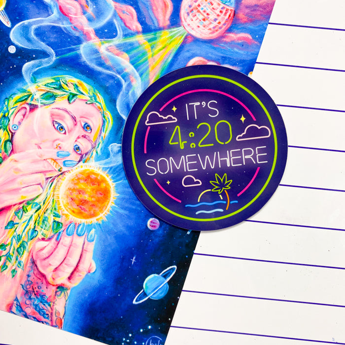 It's 4:20 Somewhere Magnet