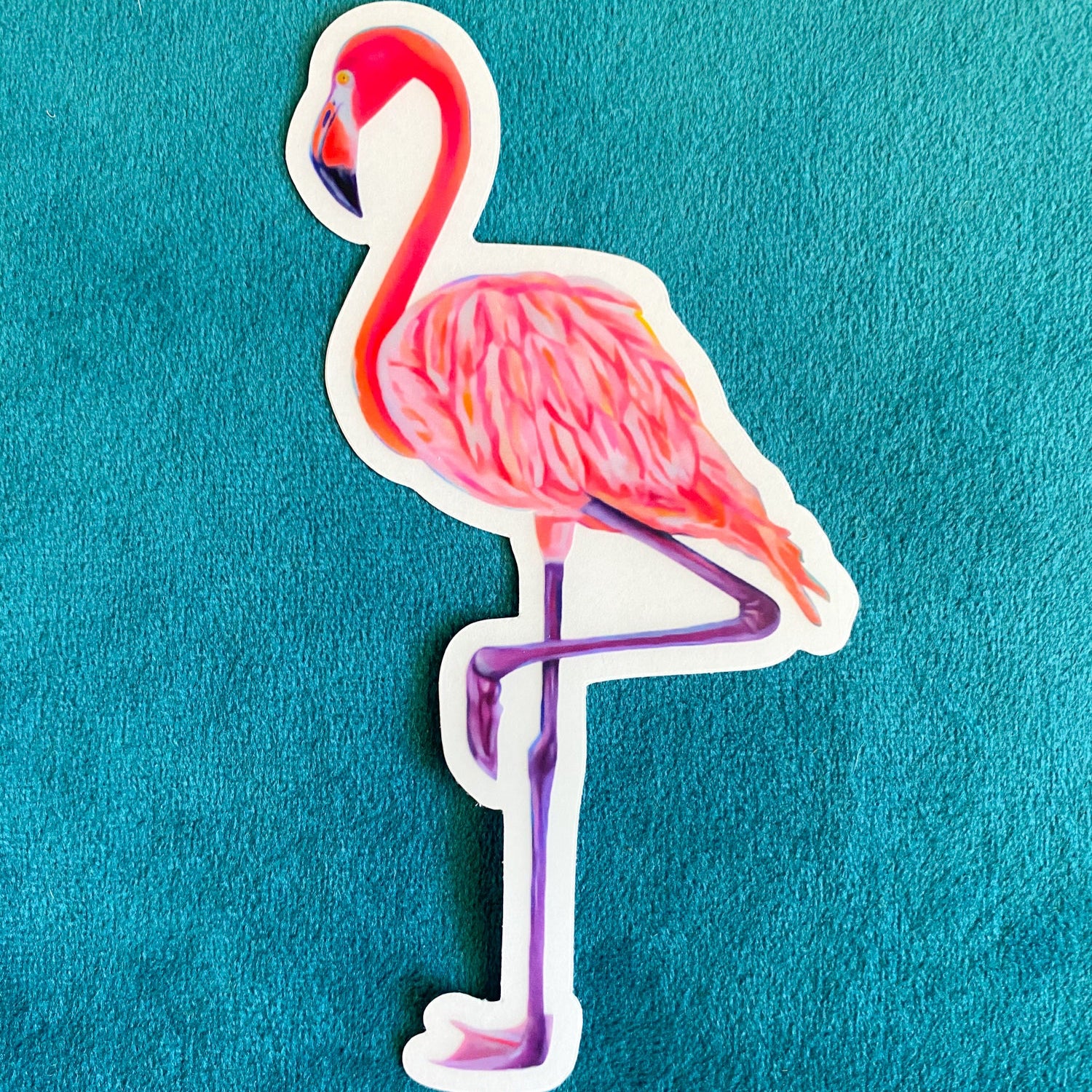 Flamingo Vinyl Sticker