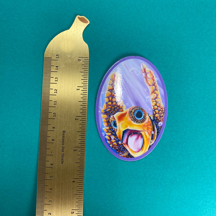 Turtley Awesome Sea Turtle Magnet