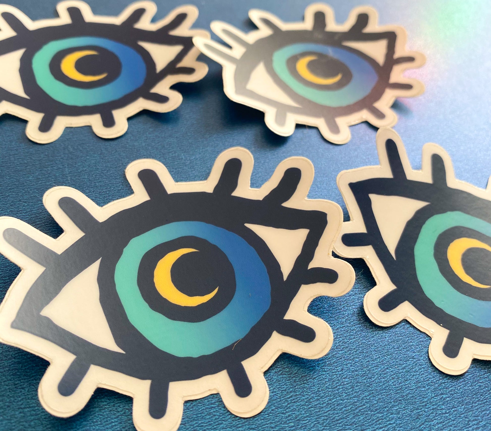 Evil Eye Vinyl Sticker