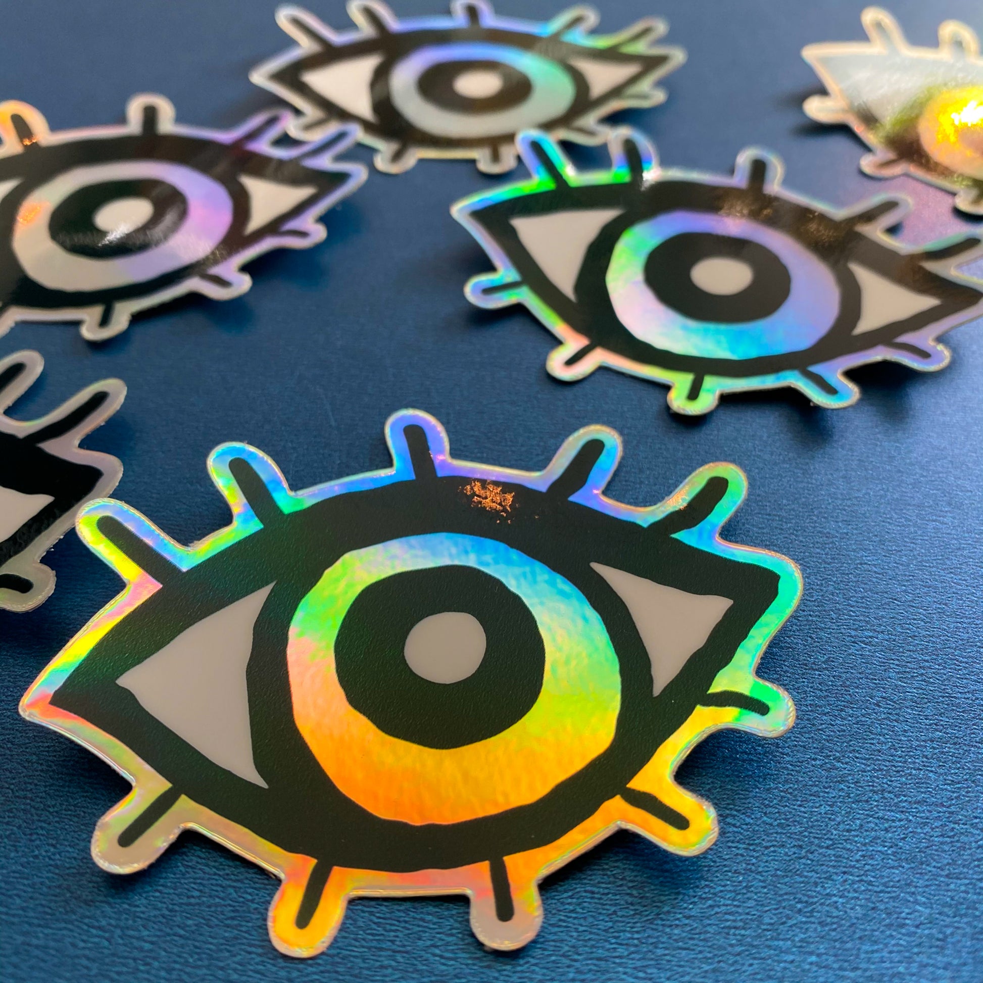 Color Vision Eye Vinyl Sticker