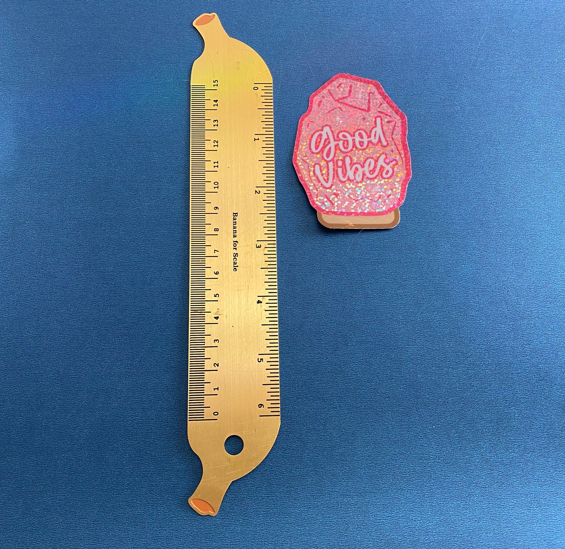 Good Vibes Salt Lamp Vinyl Sticker