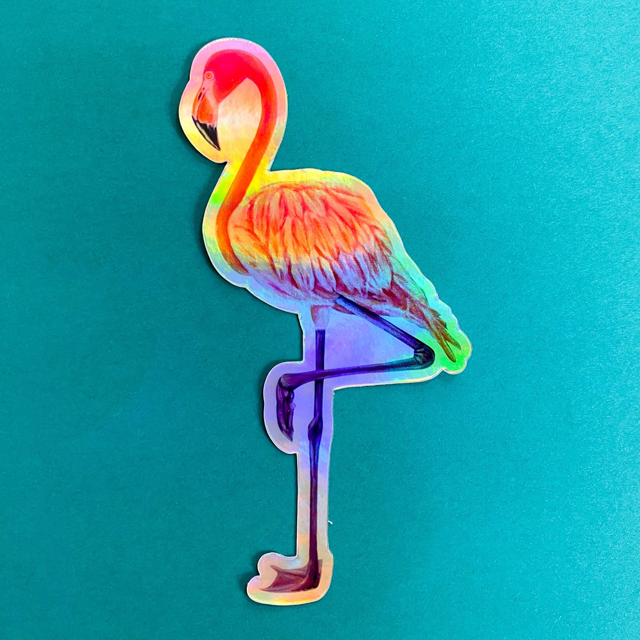 Flamingo Vinyl Sticker