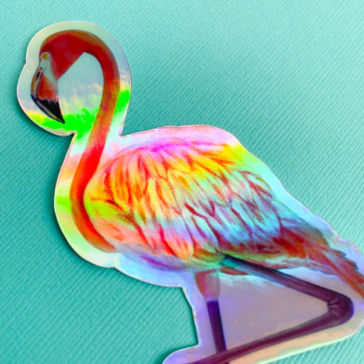 Flamingo Vinyl Sticker