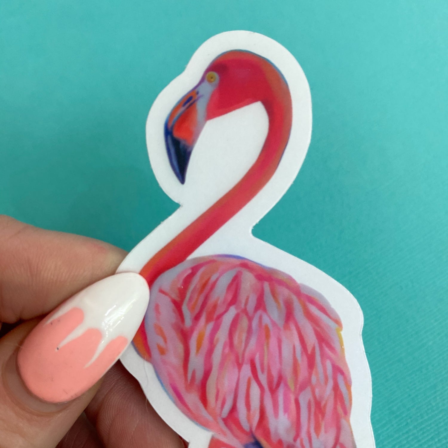 Flamingo Vinyl Sticker