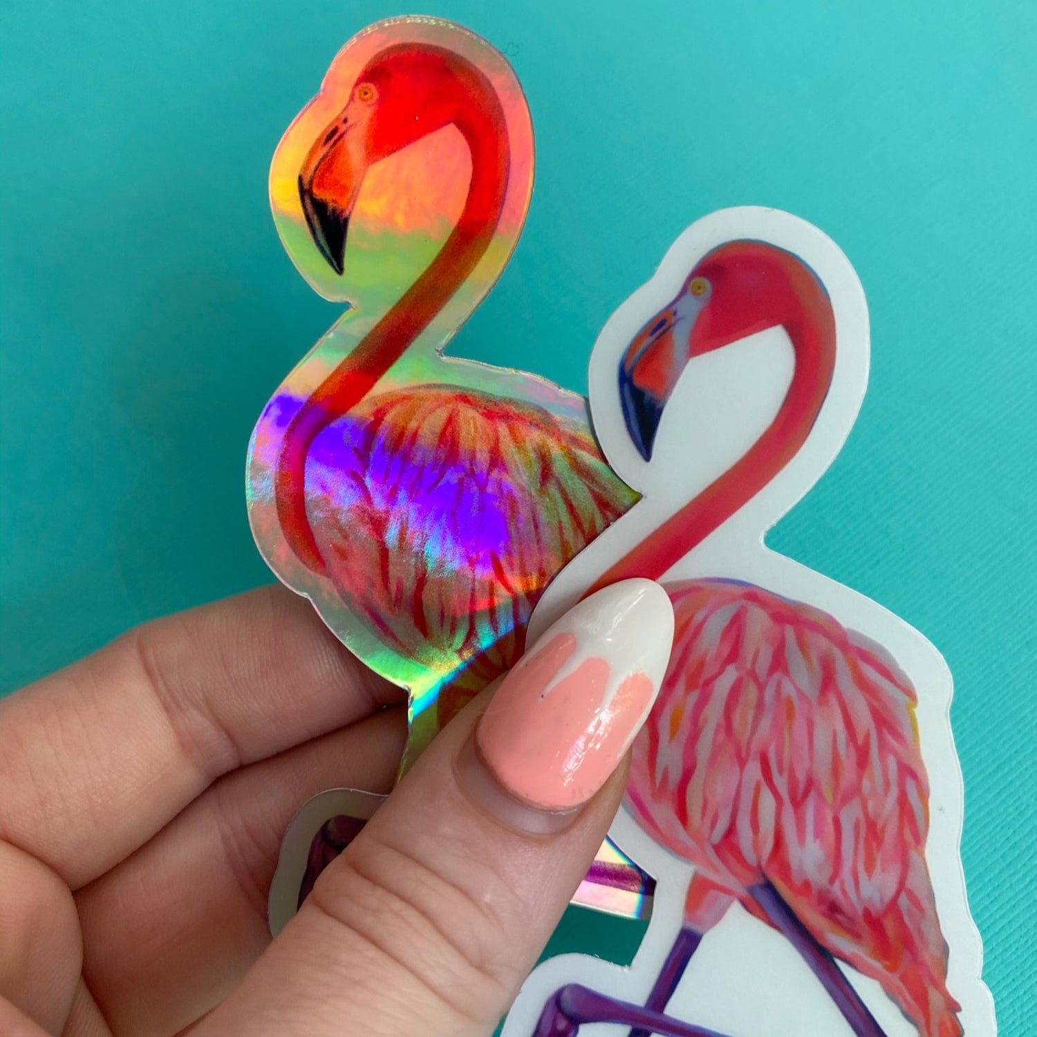 Flamingo Vinyl Sticker