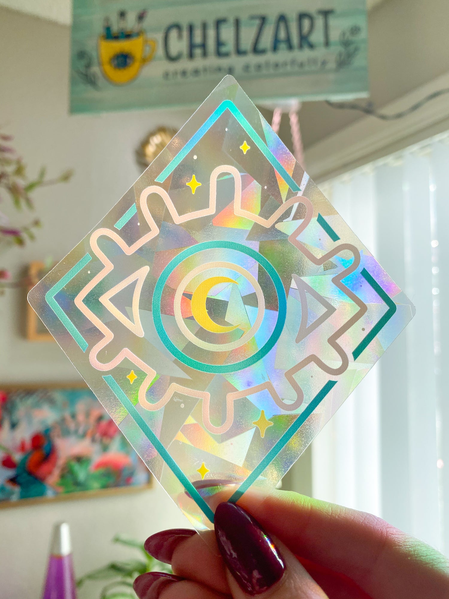 Third Eye Suncatcher Decal