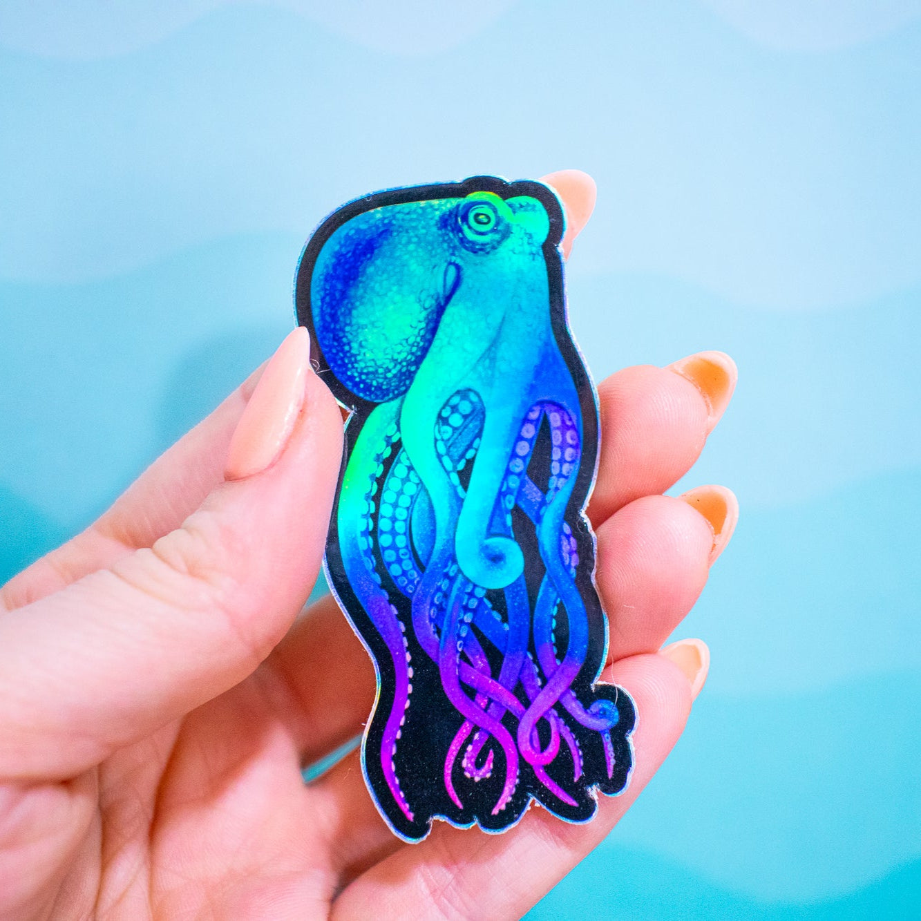 Octogalaxy Vinyl Sticker