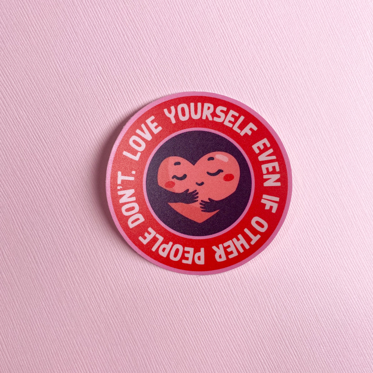 Love Yourself Vinyl Sticker