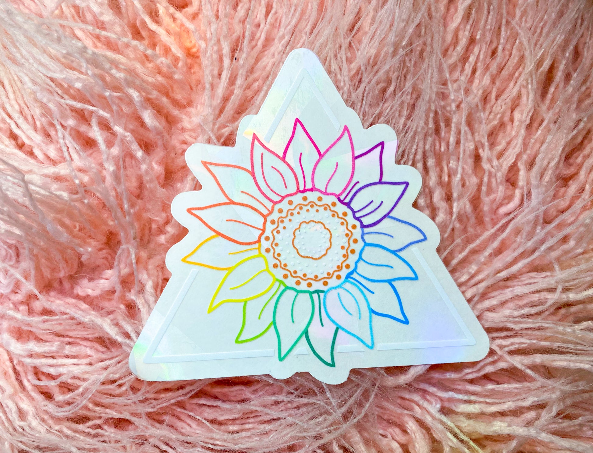 Sunflower Suncatcher Decal