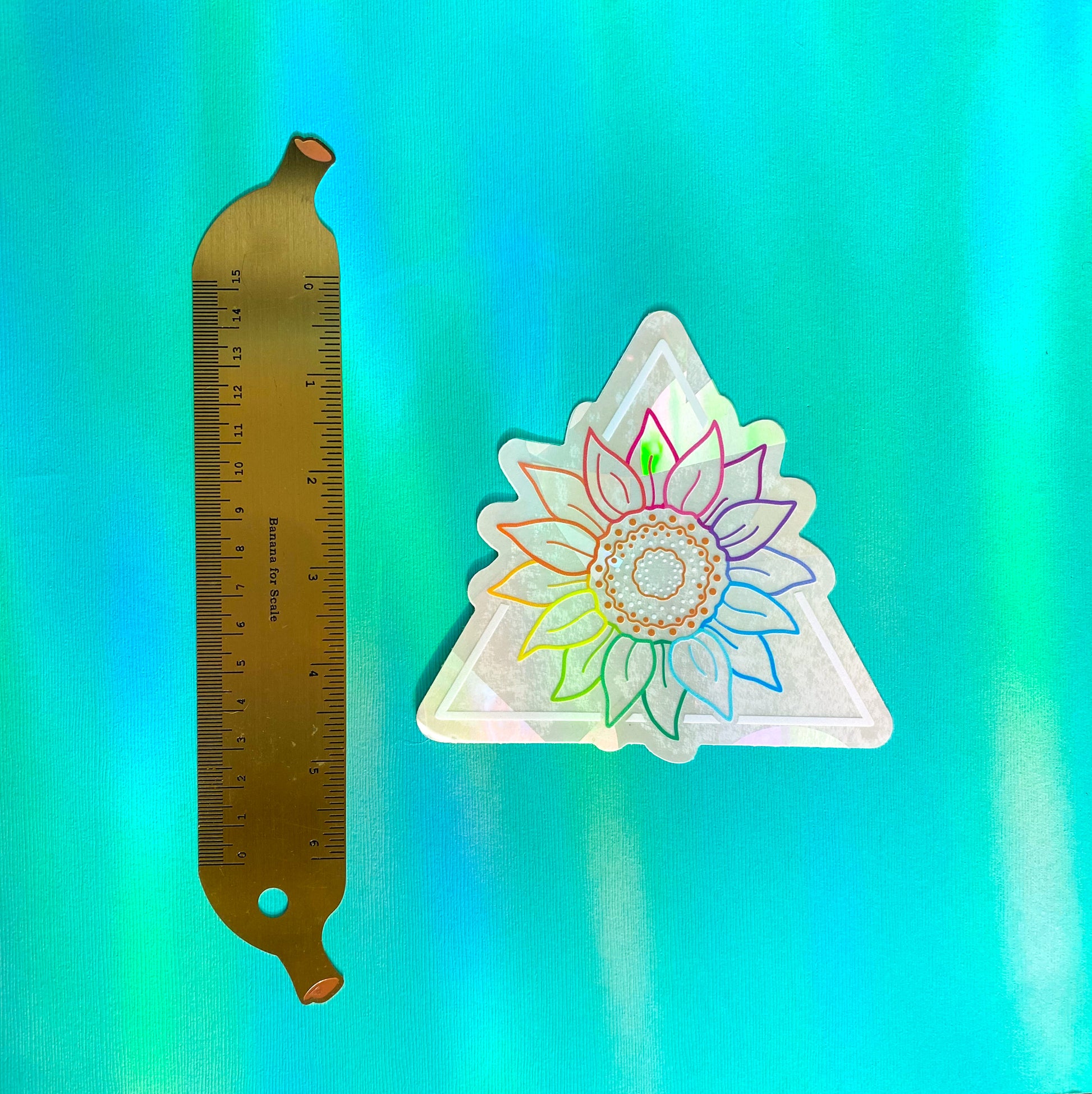 Sunflower Suncatcher Decal