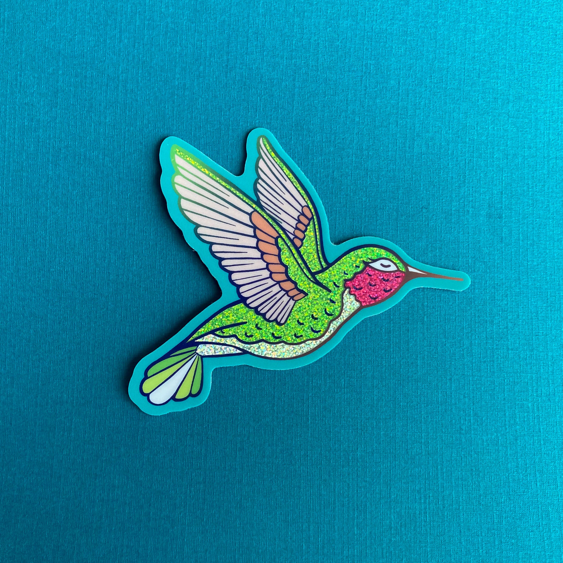 Hummingbird Vinyl Sticker