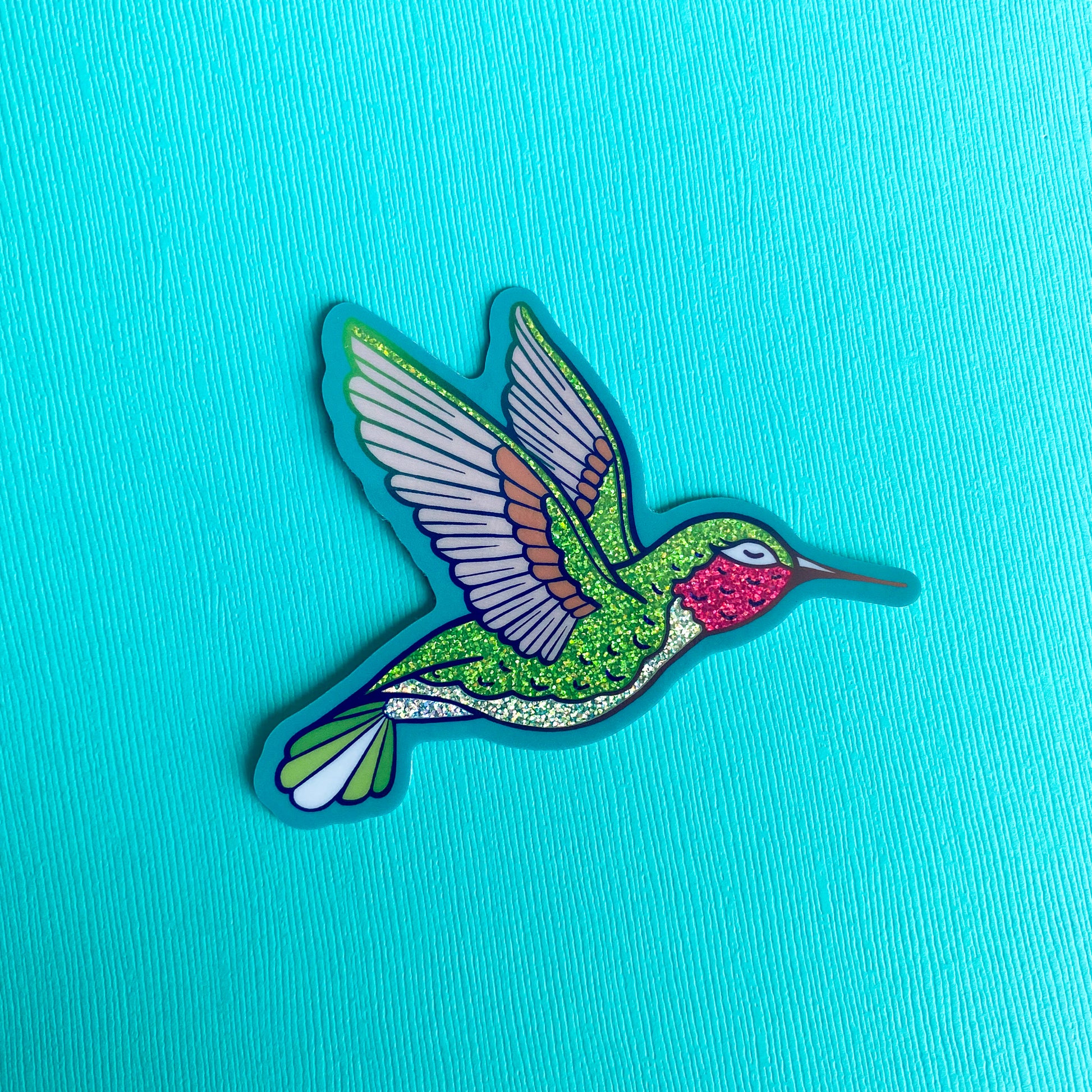 Hummingbird Vinyl Sticker
