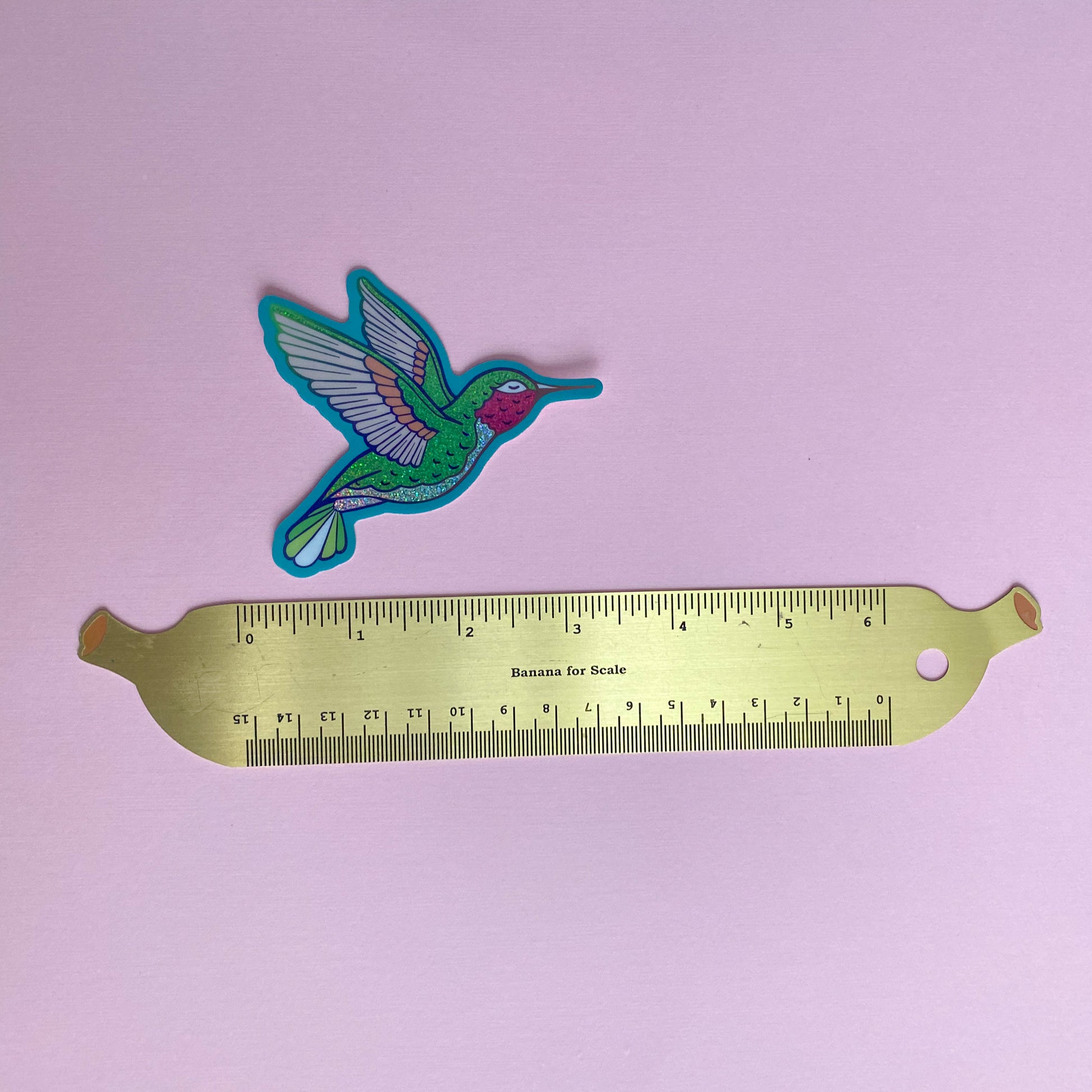 Hummingbird Vinyl Sticker