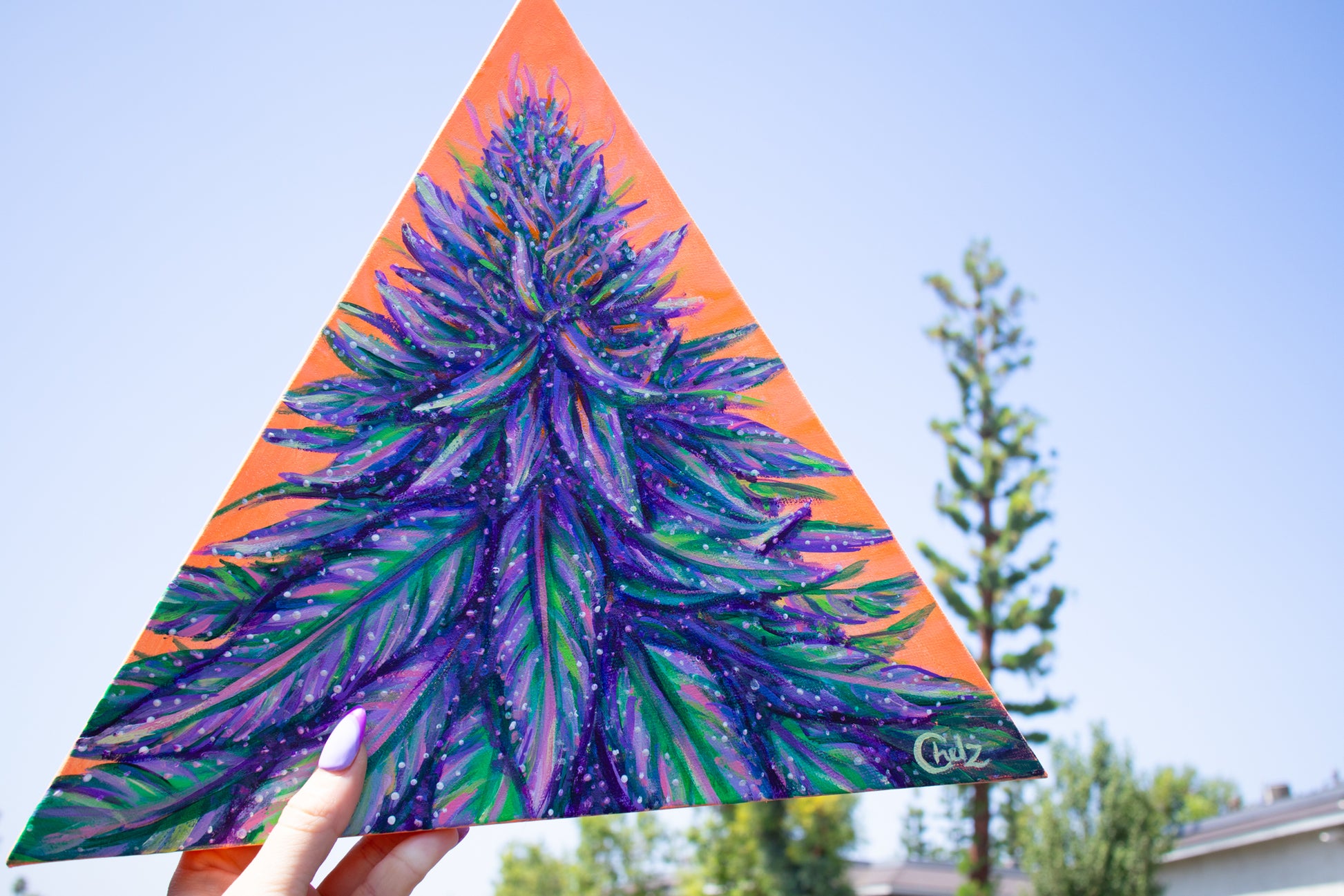 Purple Haze Original Painting