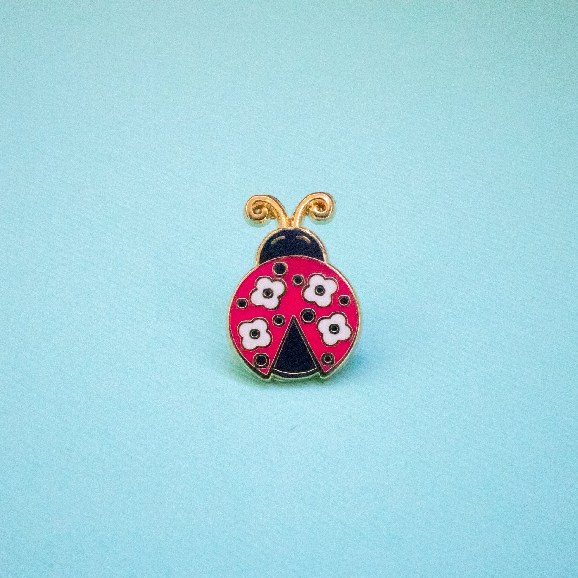 Retro Ladybug Enamel Pin