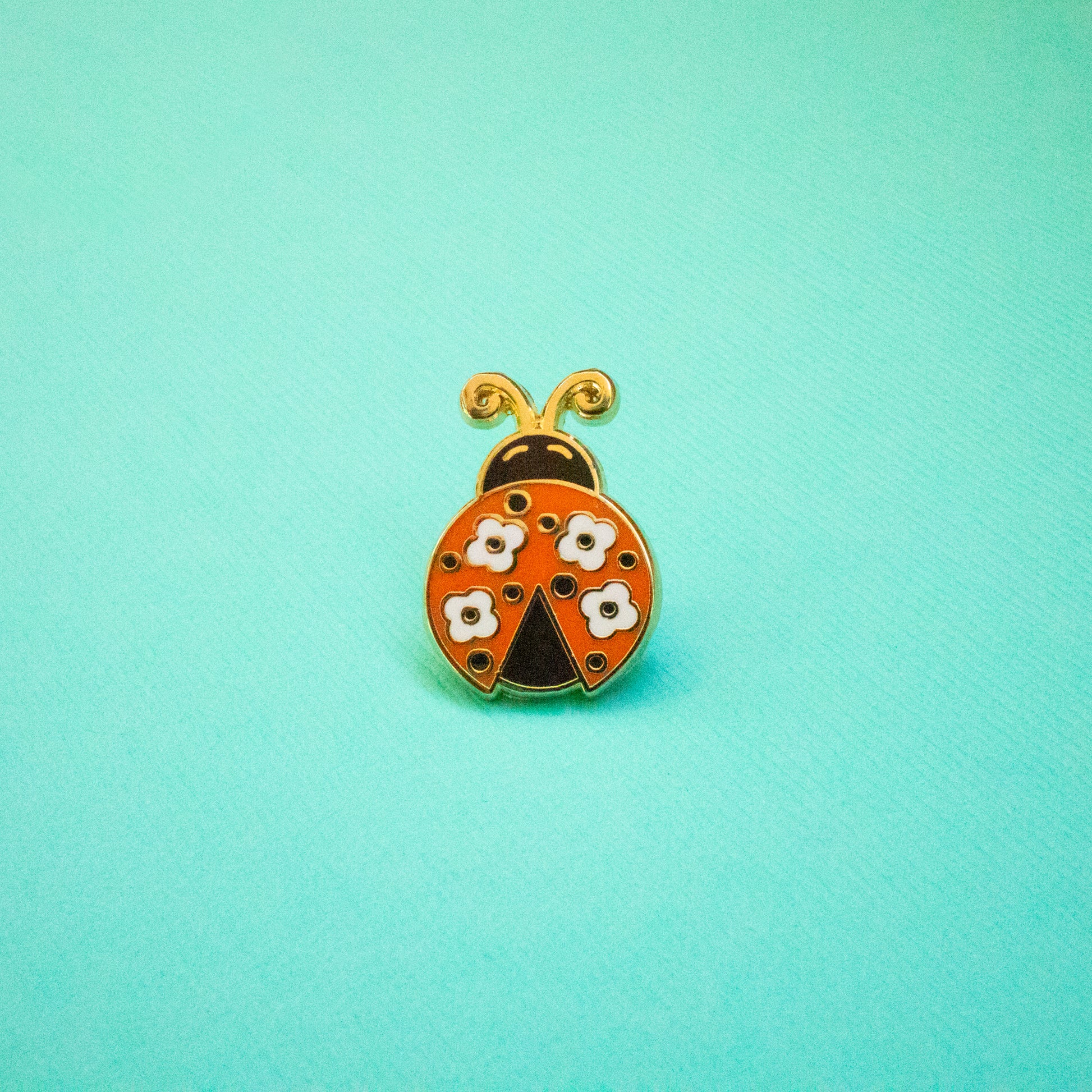 Retro Ladybug Enamel Pin