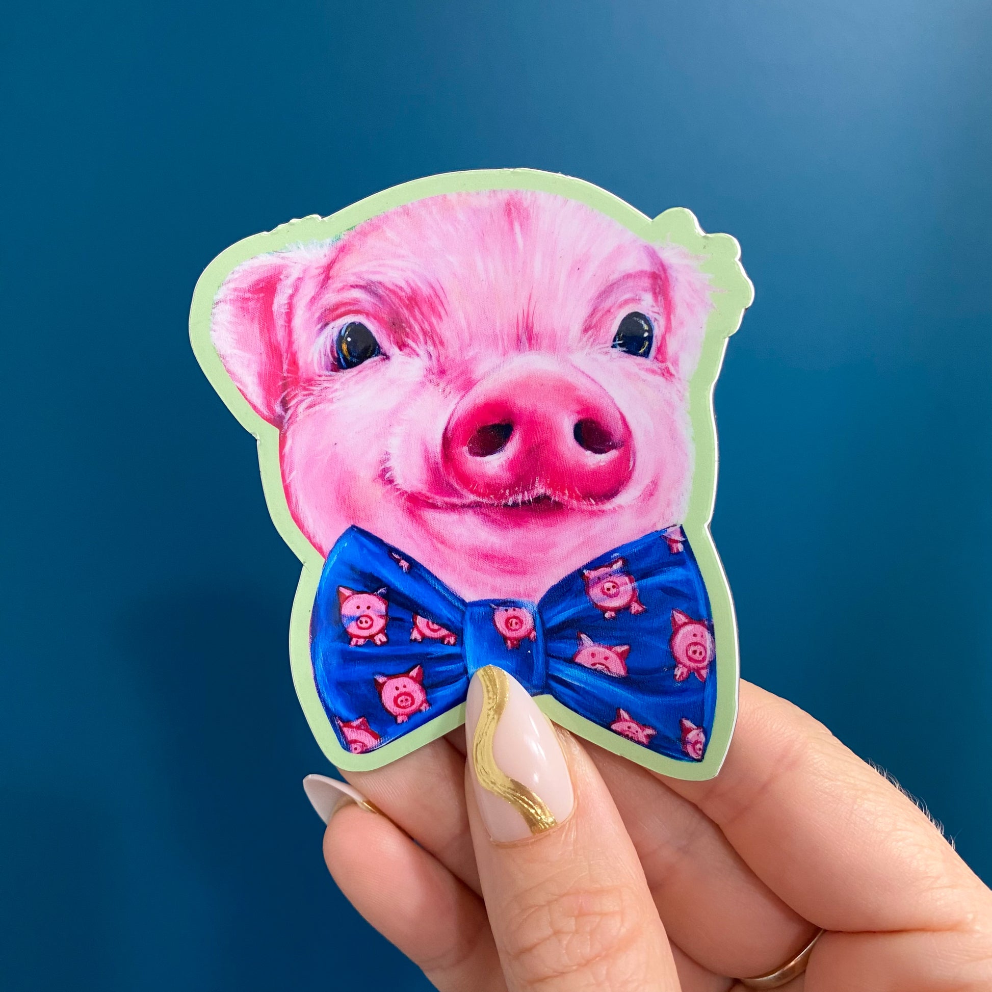 Hamilton the Pig Magnet