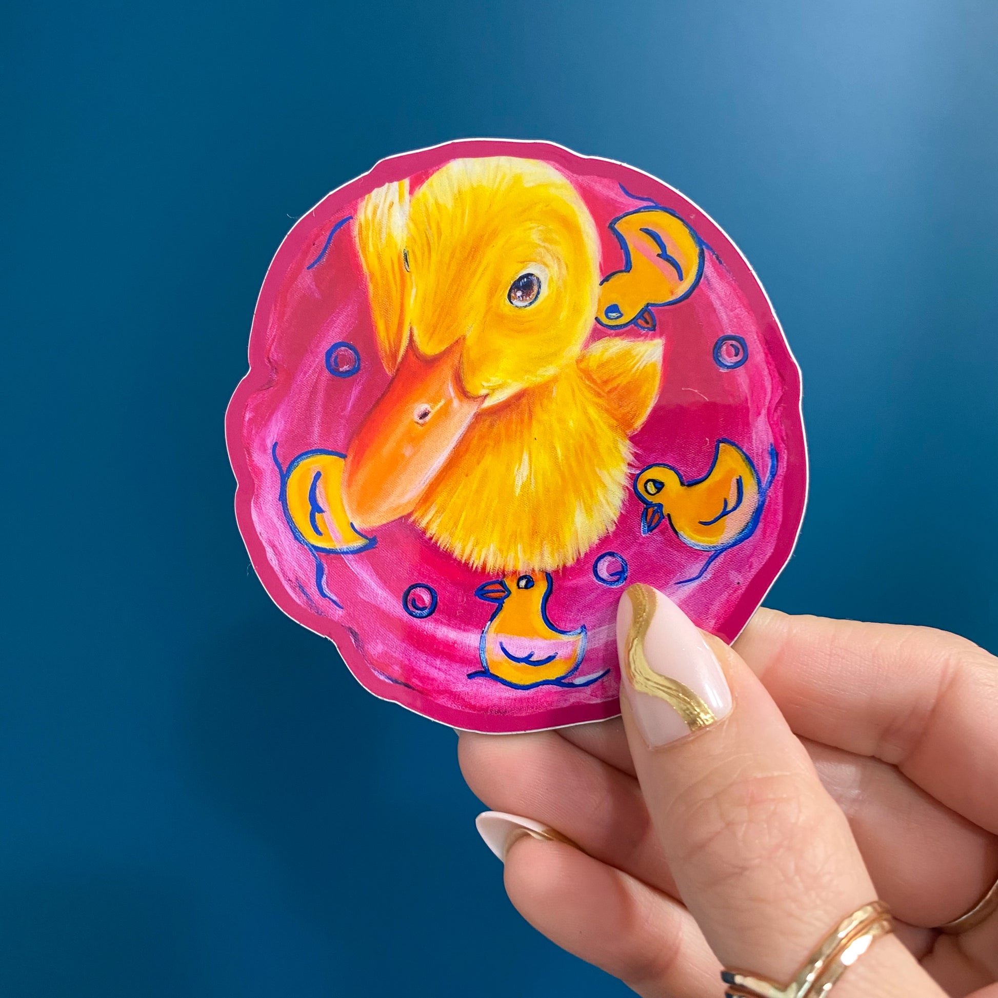 Pool Party Duck Magnet