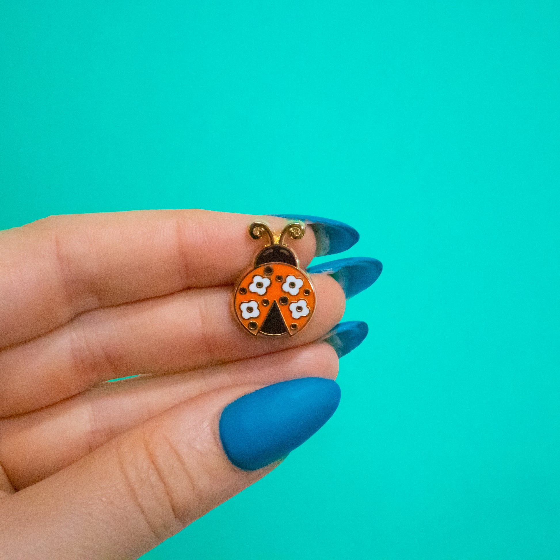 Retro Ladybug Enamel Pin