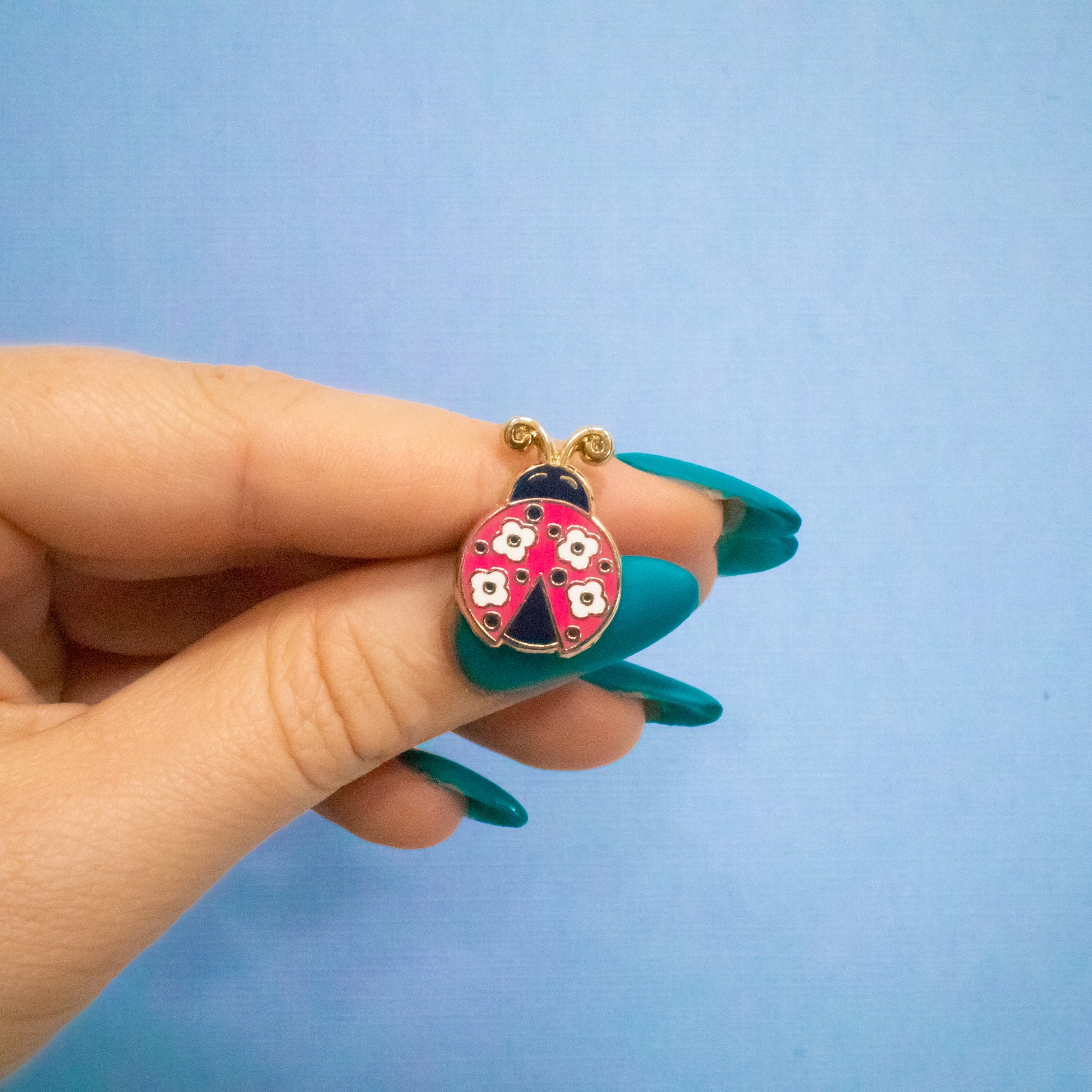Retro Ladybug Enamel Pin