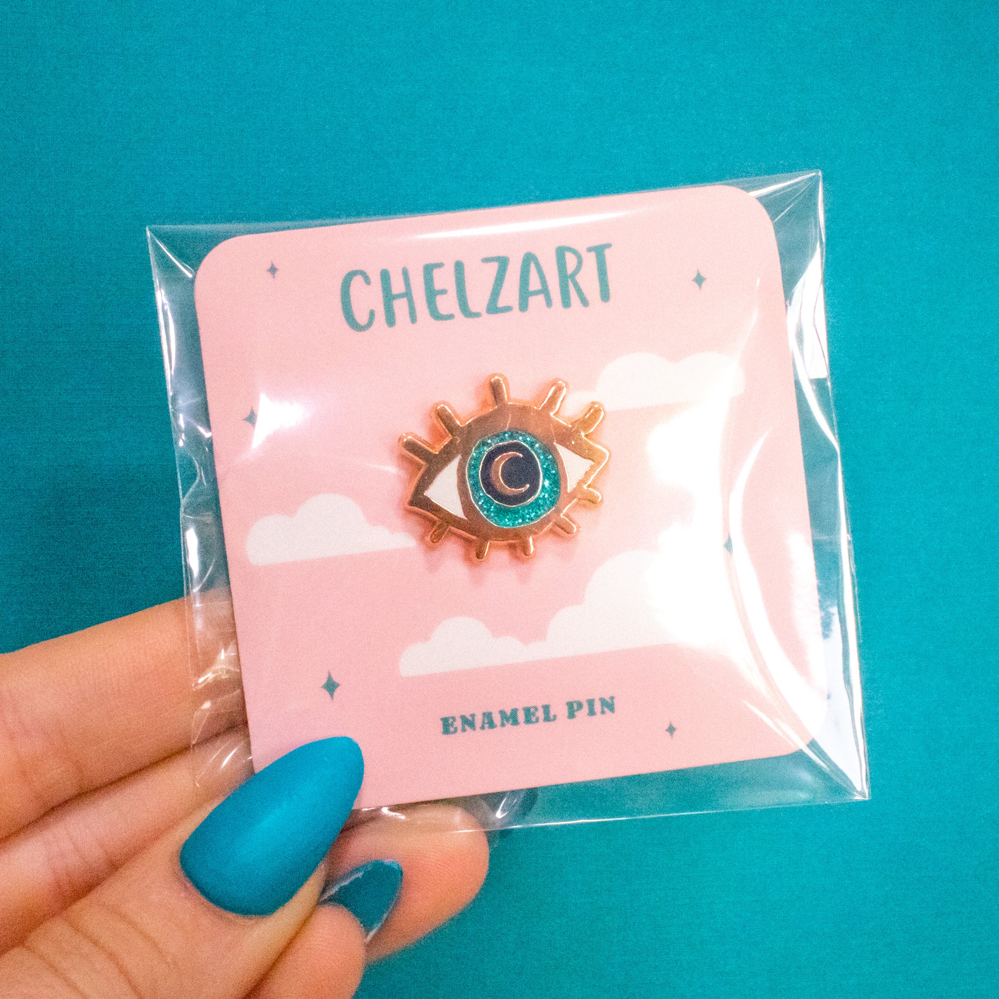 Third Eye Enamel Pin