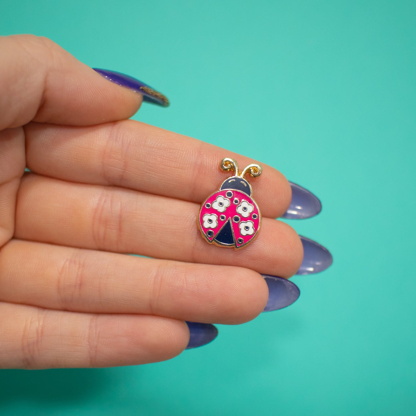 Retro Ladybug Enamel Pin