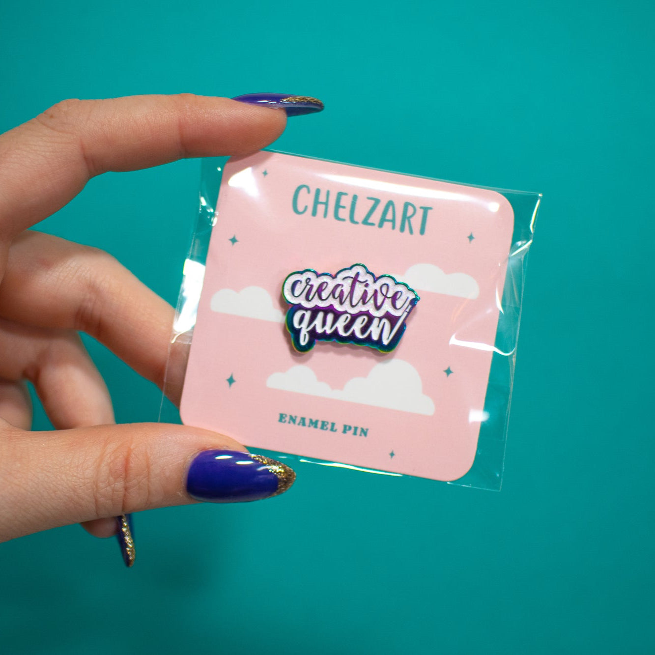 Creative Queen Enamel Pin