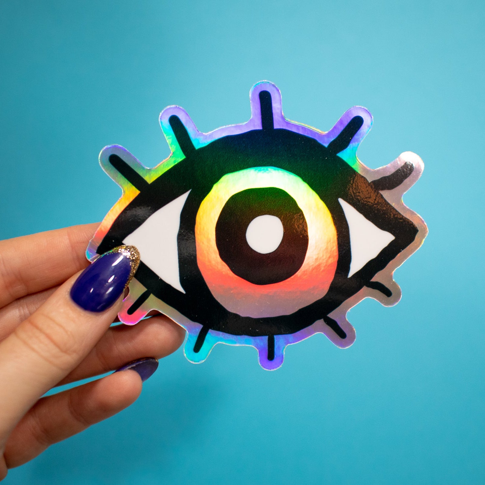 Color Vision Eye Vinyl Sticker