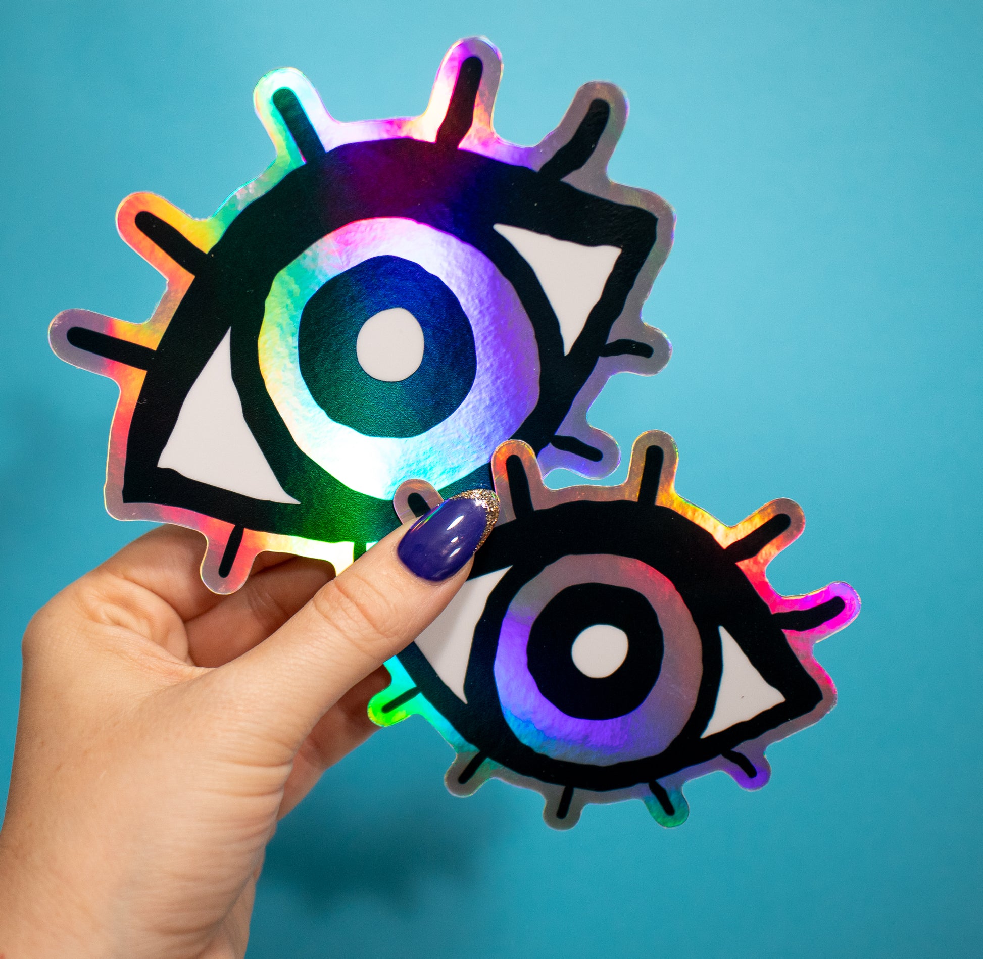 Color Vision Eye Vinyl Sticker