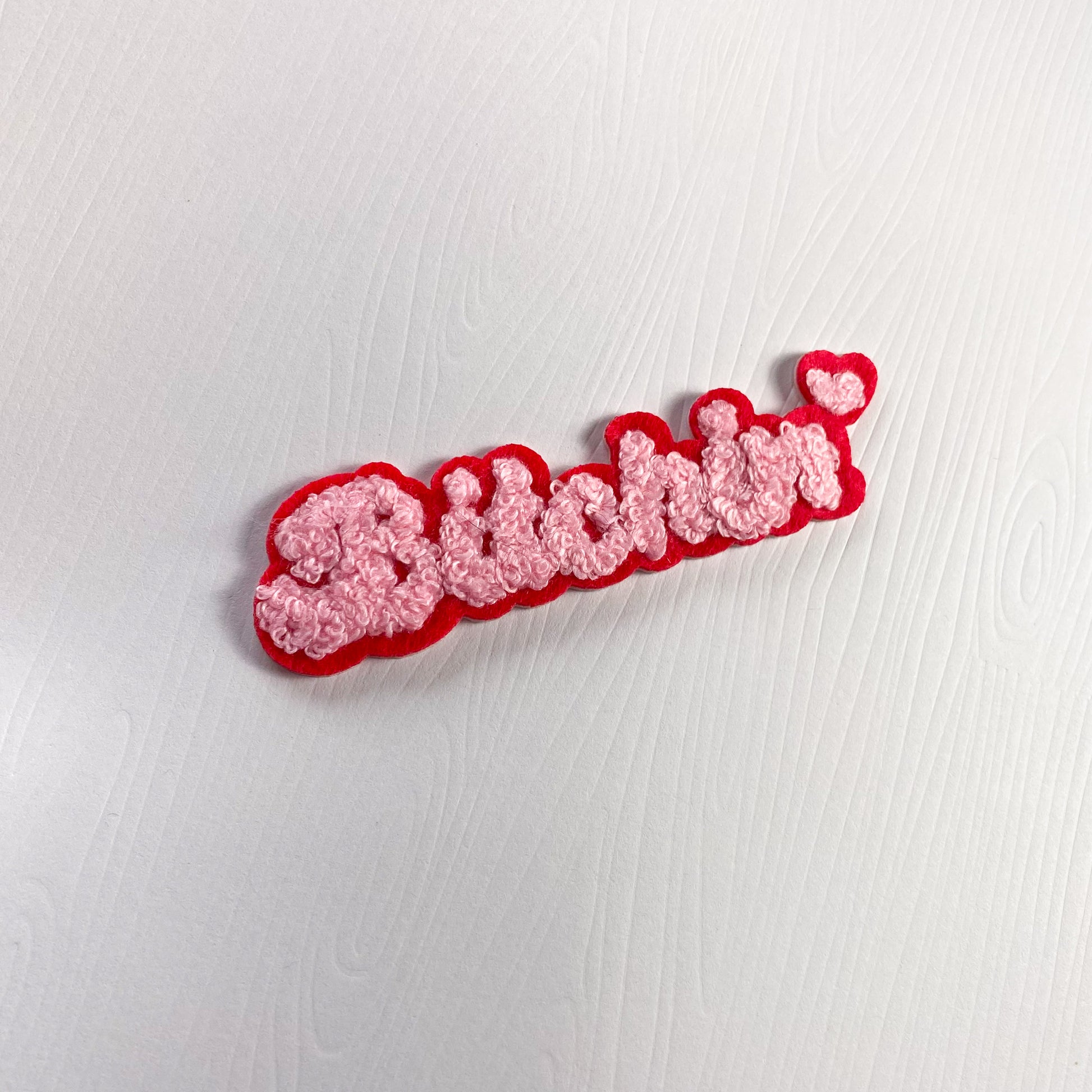Bitchin Chenille Embroidered Iron-On  Patch