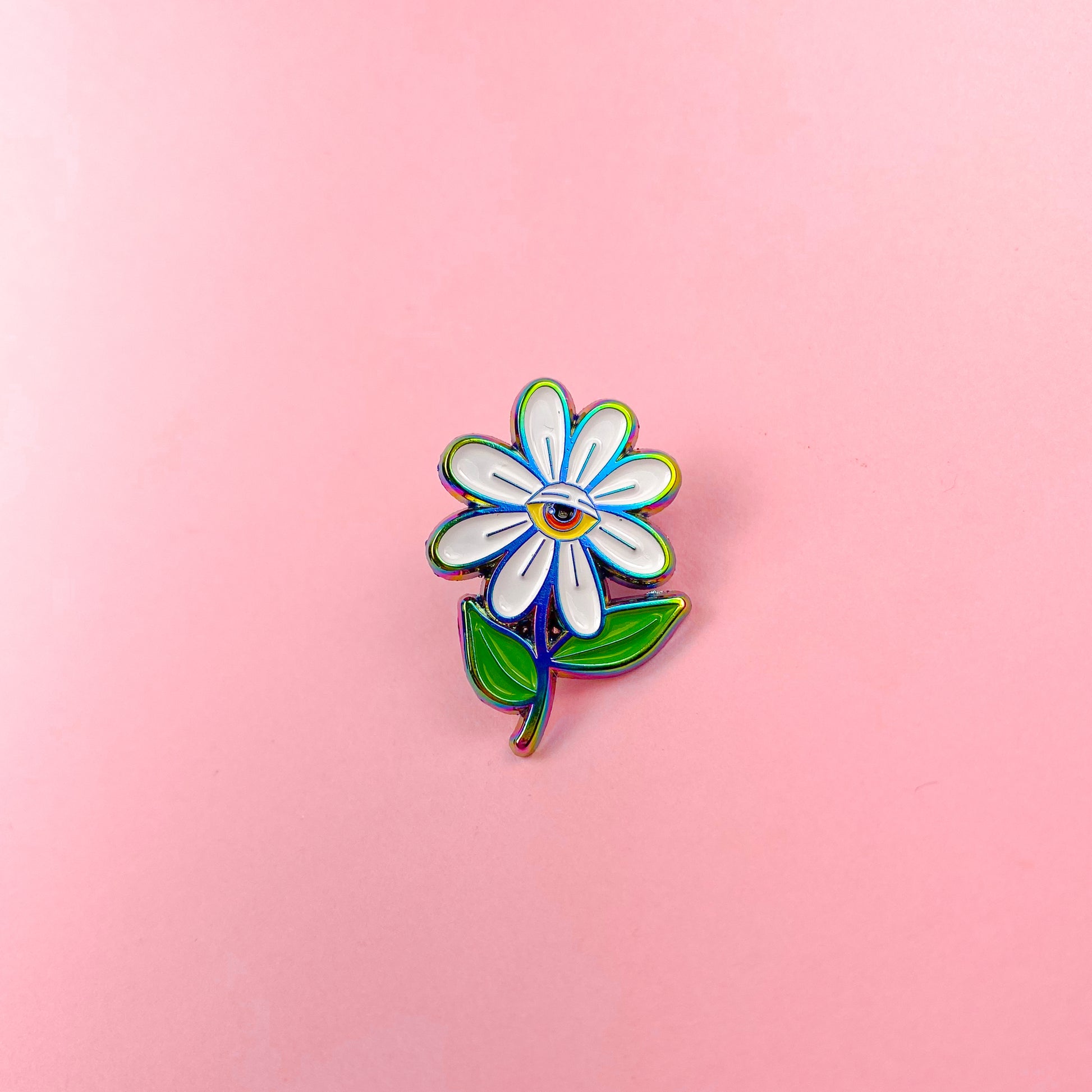 Dazed Daisy Enamel Pin