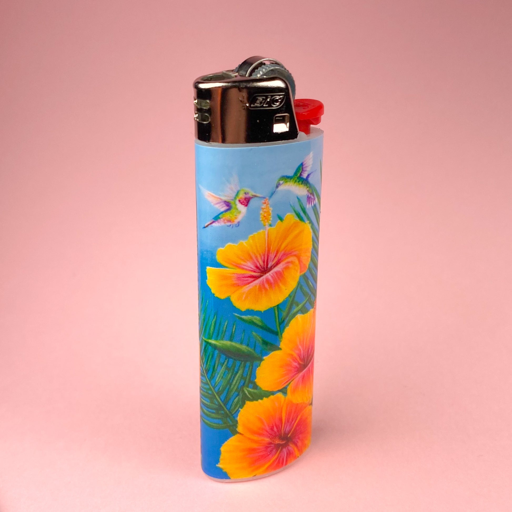Hummingbird Hibiscus Lighter